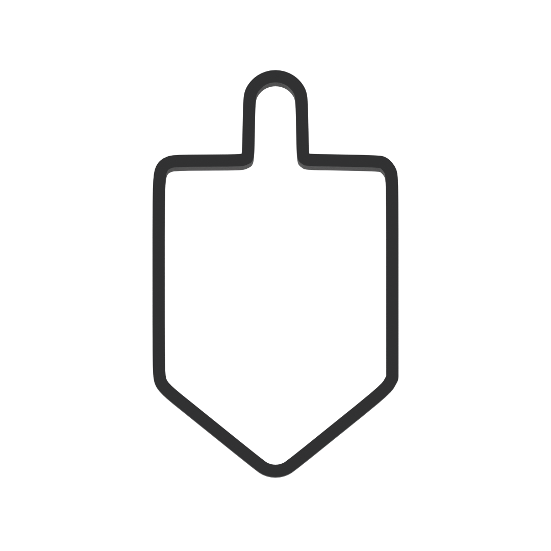 Dreidel Cookie Cutter with Easy Push Design — photo 3