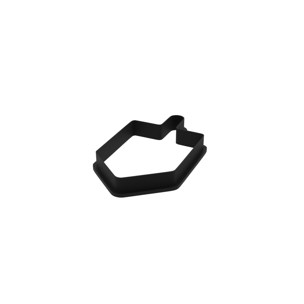 Dreidel Cookie Cutter with Easy Push Design — photo 4