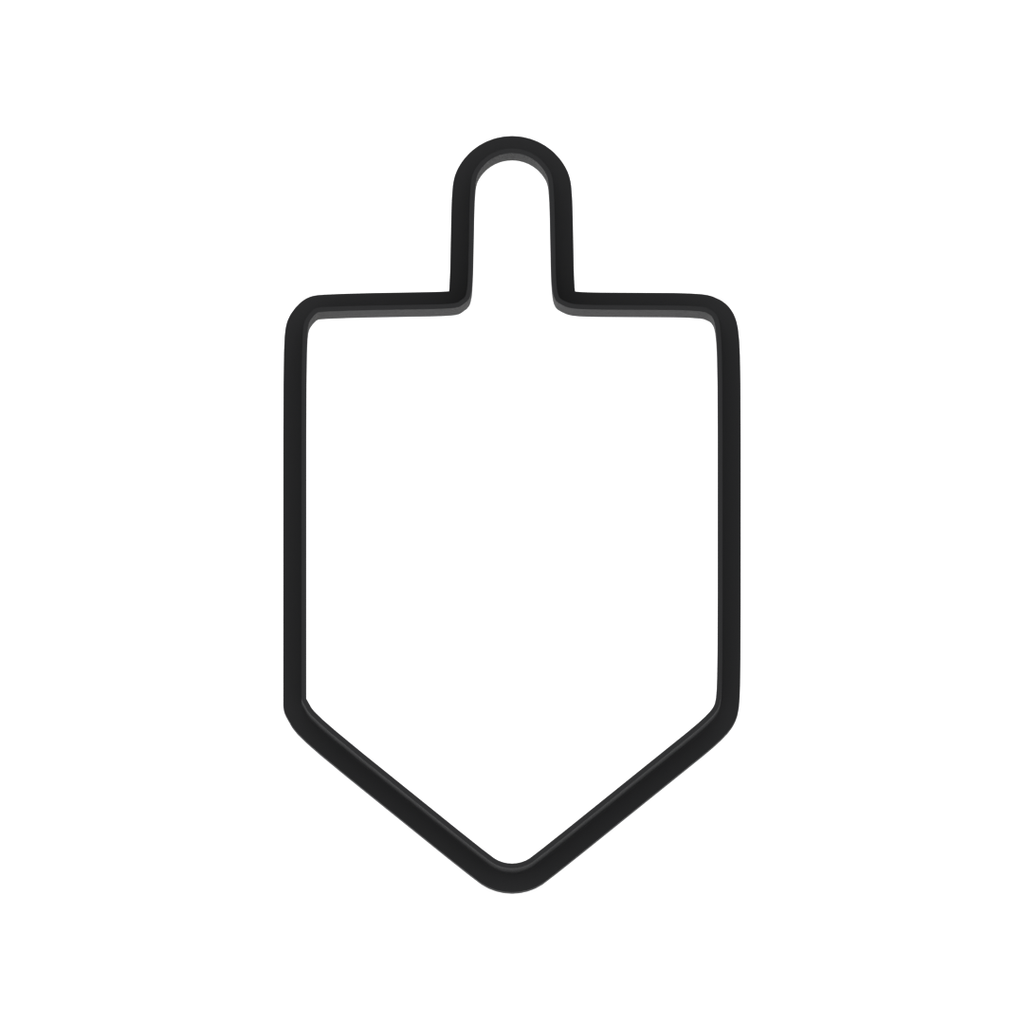 Dreidel Cookie Cutter with Easy Push Design — photo 5