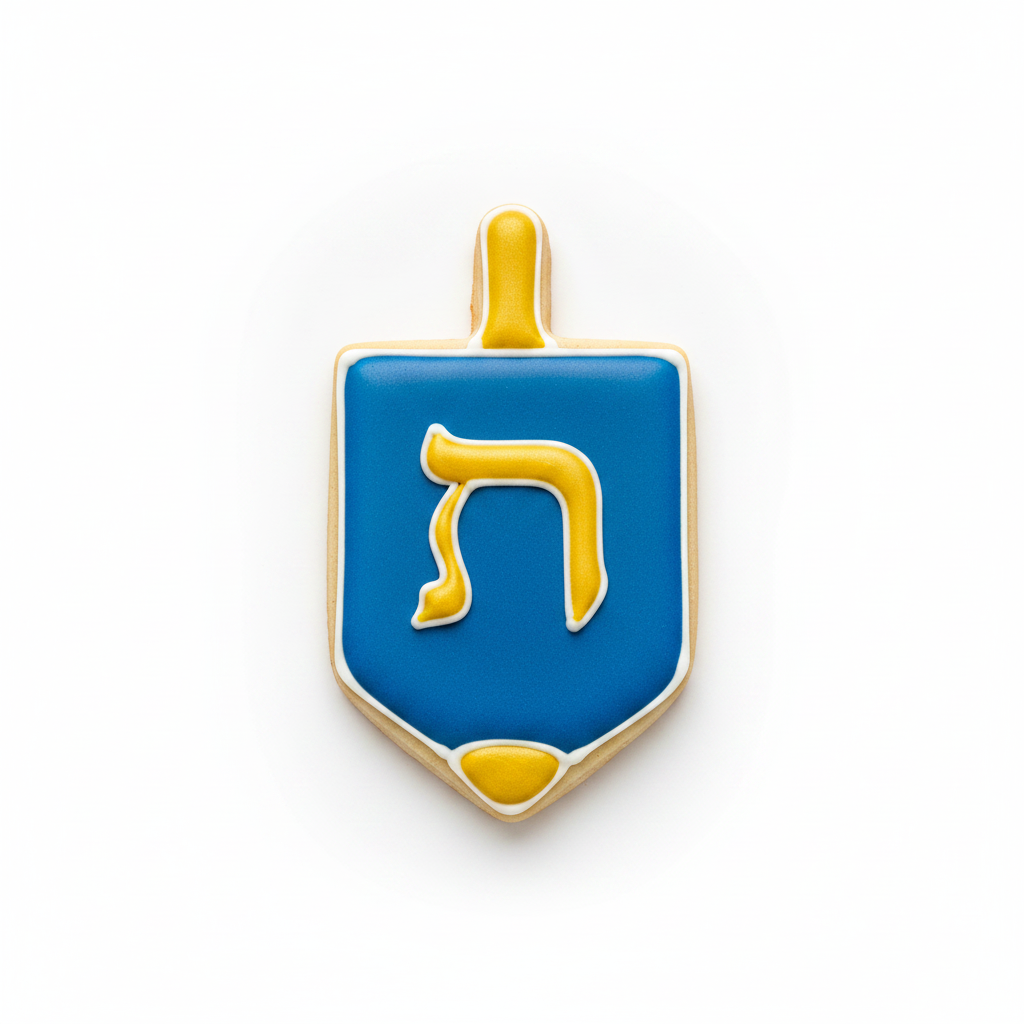 Dreidel Cookie Cutter with Easy Push Design — photo 2