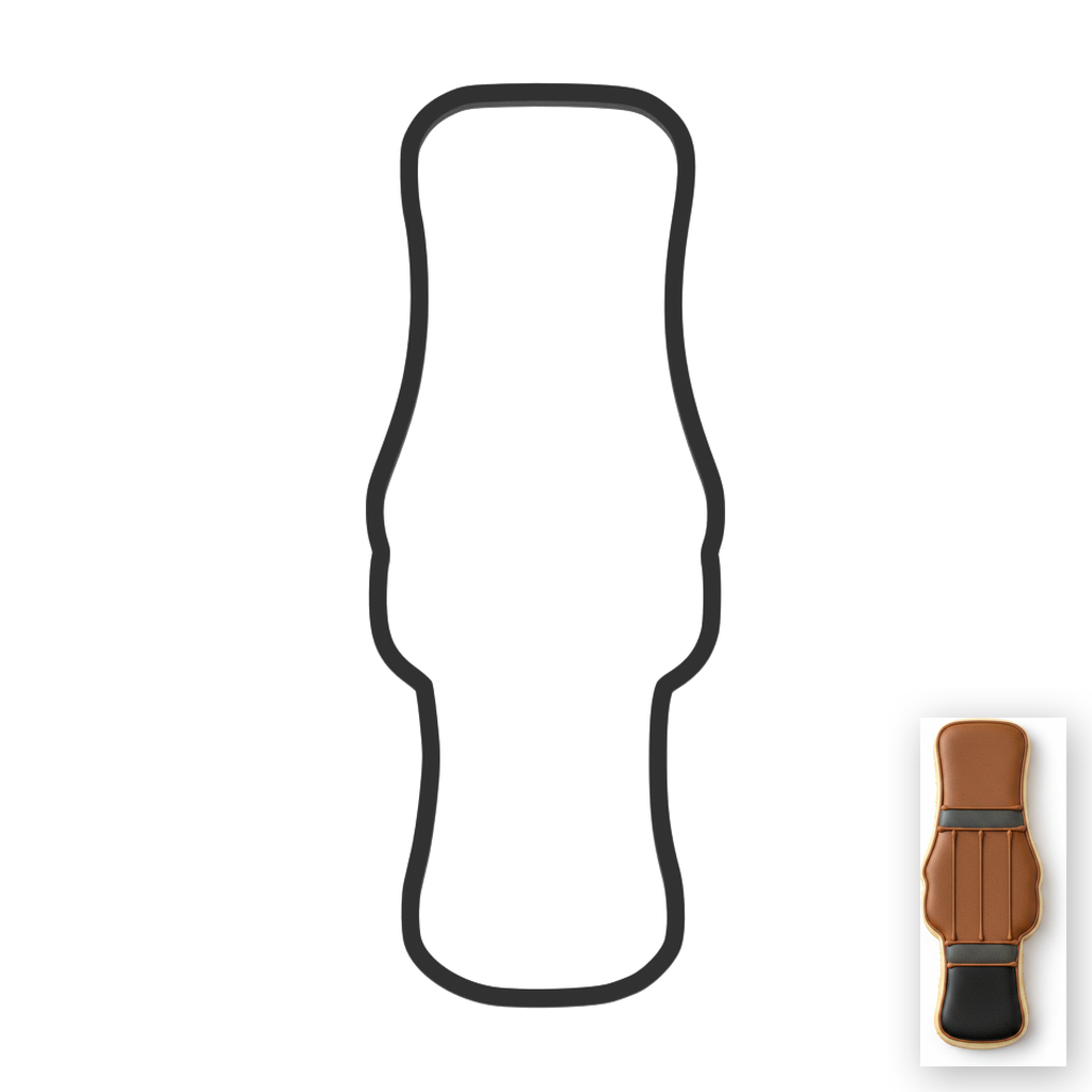 Duck Call Cookie Cutter with Easy Push Design — main photo