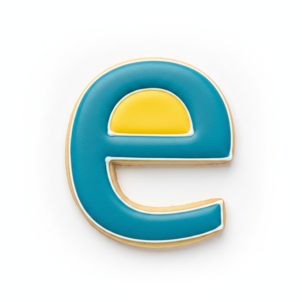 e Lowercase Block Letter Cookie Cutter with Easy Push Design — photo 2
