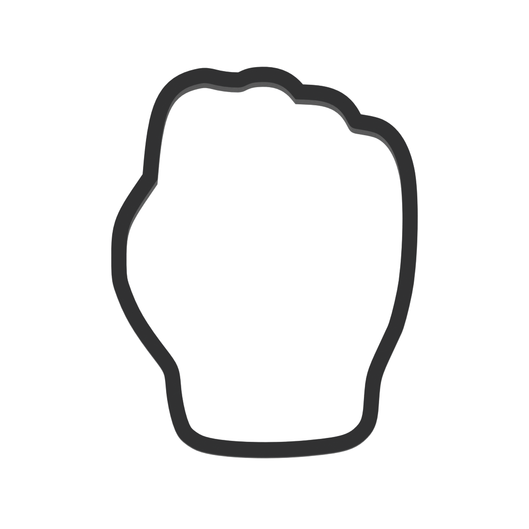 E Sign Language Cookie Cutter with Easy Push Design — photo 3