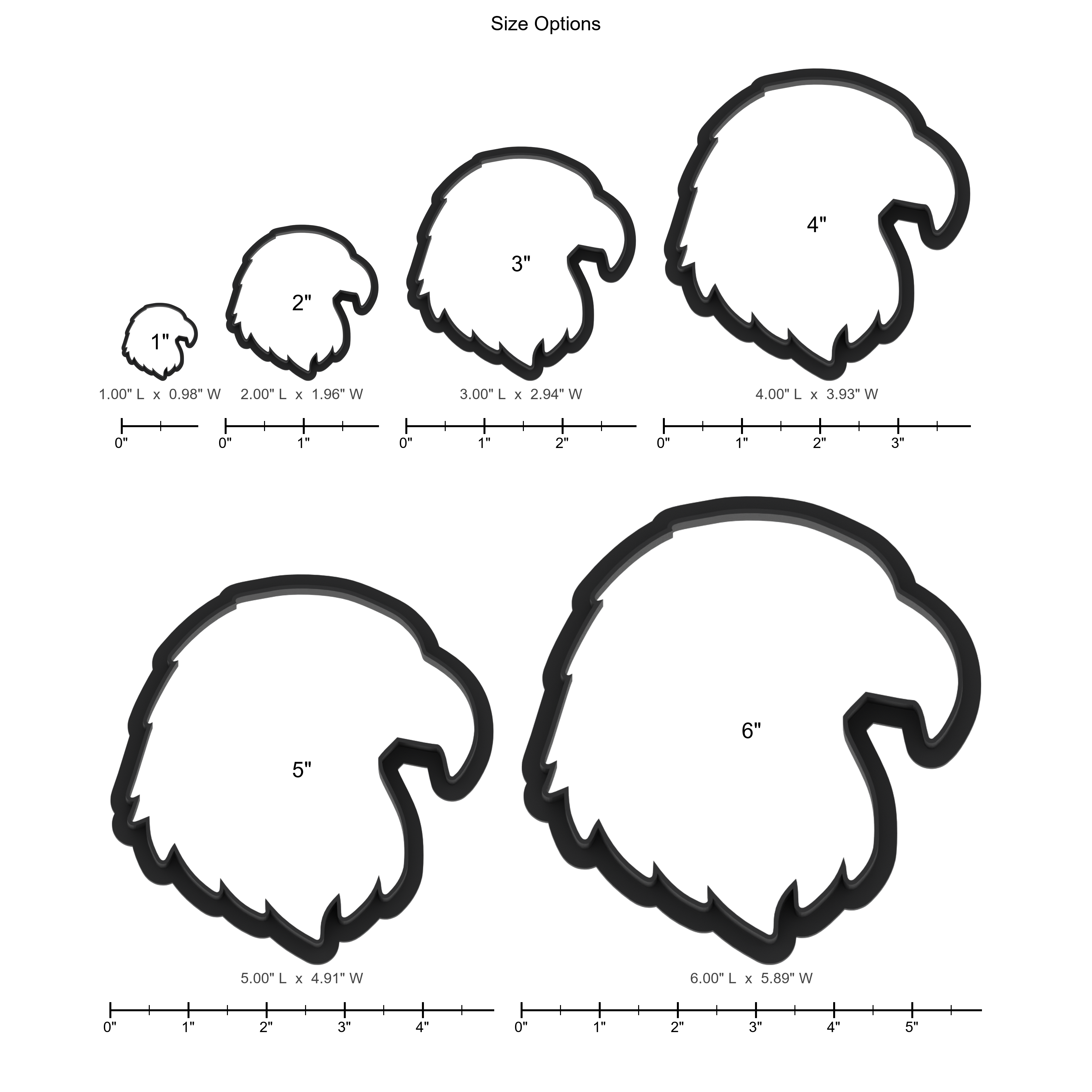 Eagle Head Cookie Cutter with Easy Push Design — photo 5