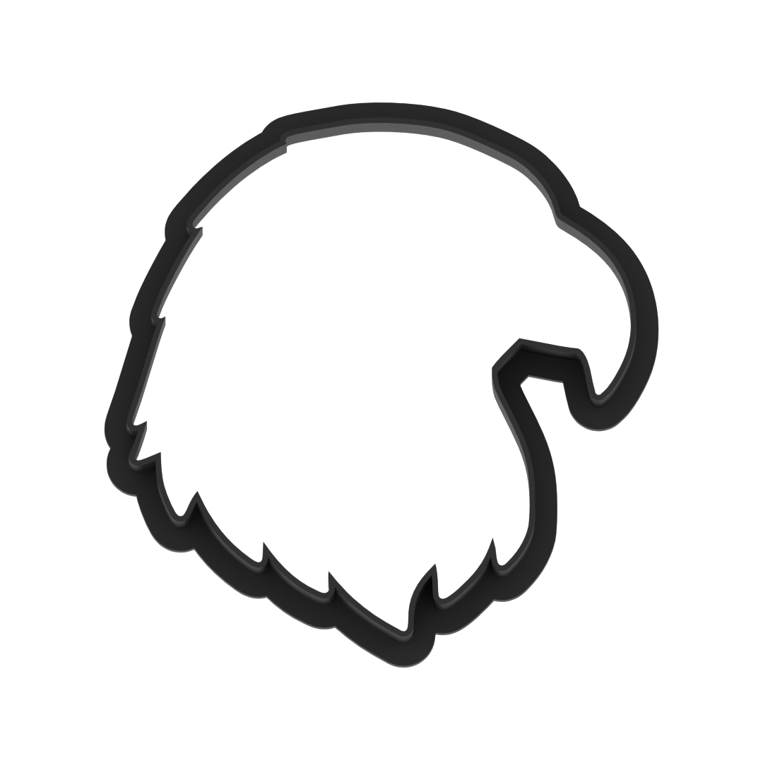 Eagle Head Cookie Cutter with Easy Push Design — photo 6