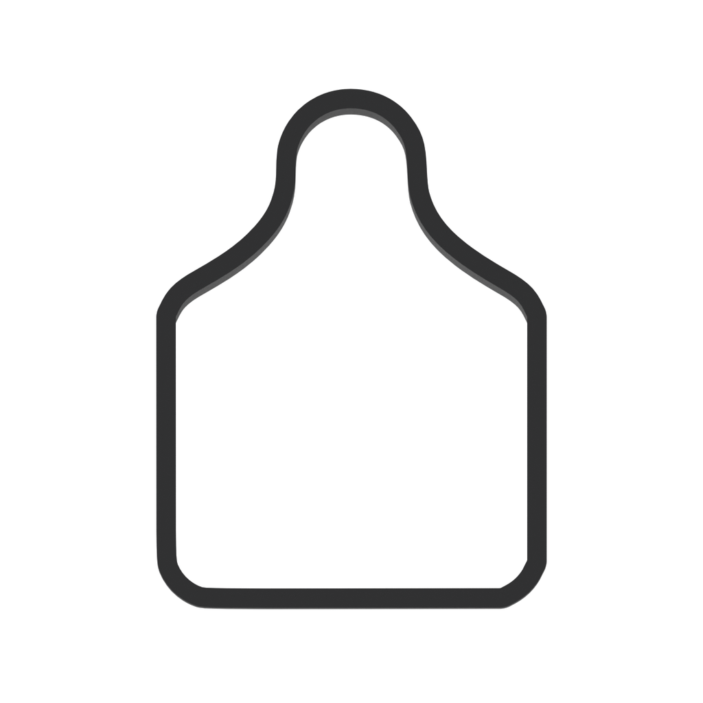 Ear Tag Cookie Cutter with Easy Push Design — photo 3