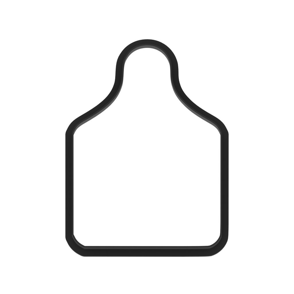 Ear Tag Cookie Cutter with Easy Push Design — photo 6