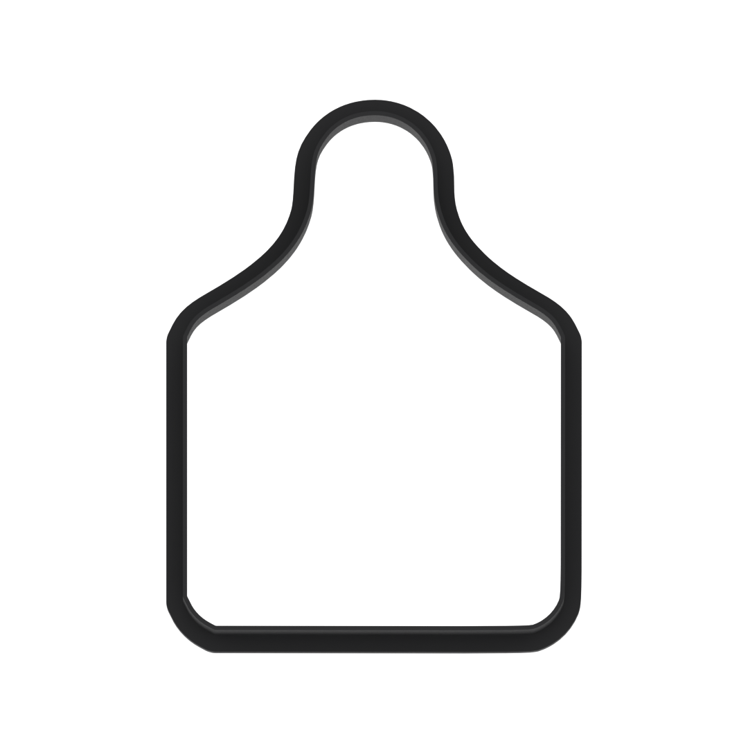 Ear Tag Cookie Cutter with Easy Push Design — photo 6