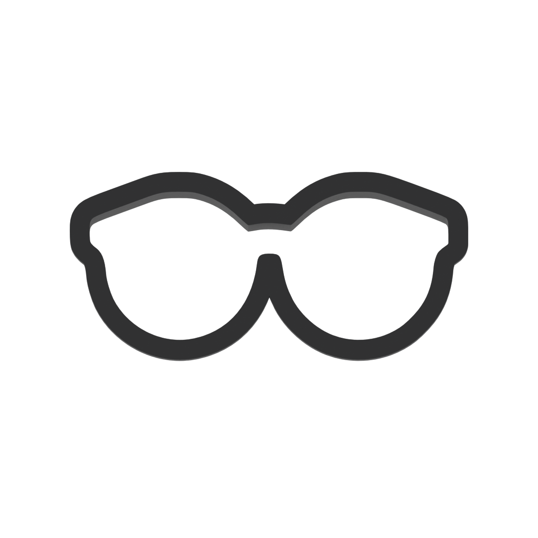 Eyeglasses Cookie Cutter with Easy Push Design — photo 3