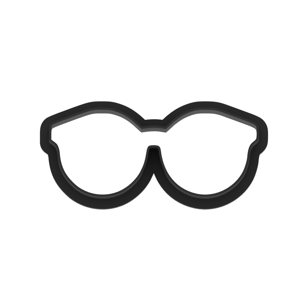Eyeglasses Cookie Cutter with Easy Push Design — photo 6