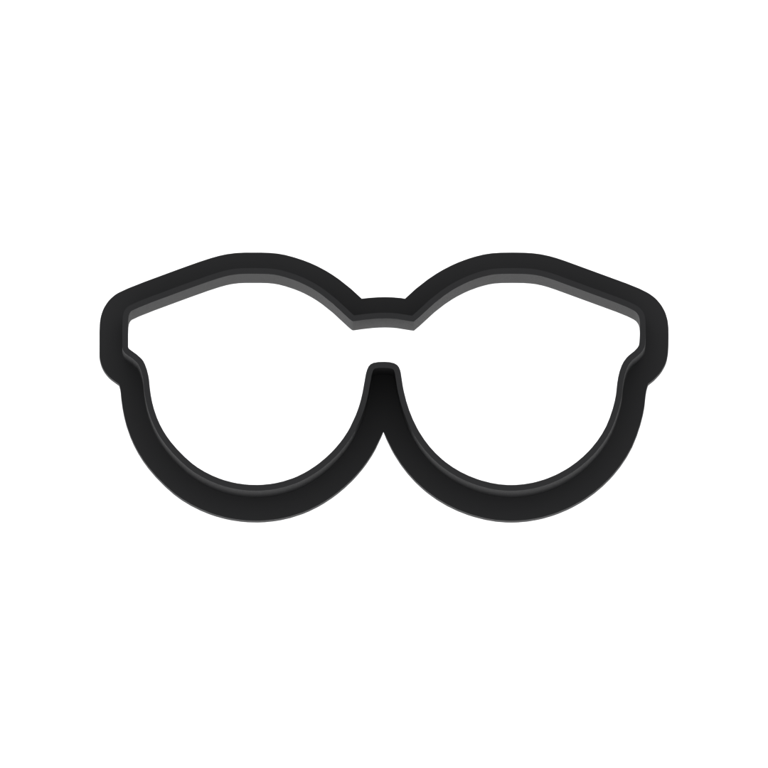 Eyeglasses Cookie Cutter with Easy Push Design — photo 6