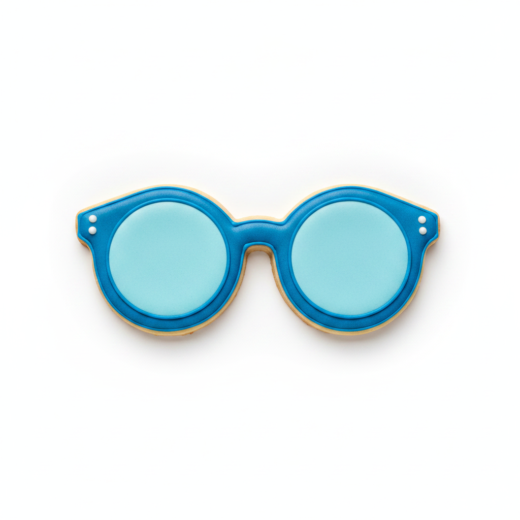 Eyeglasses Cookie Cutter with Easy Push Design — photo 2