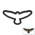 Falcon Cookie Cutter with Easy Push Design — main photo