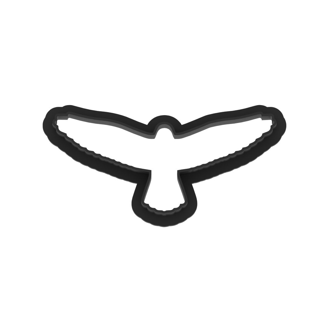 Falcon Cookie Cutter with Easy Push Design — photo 5