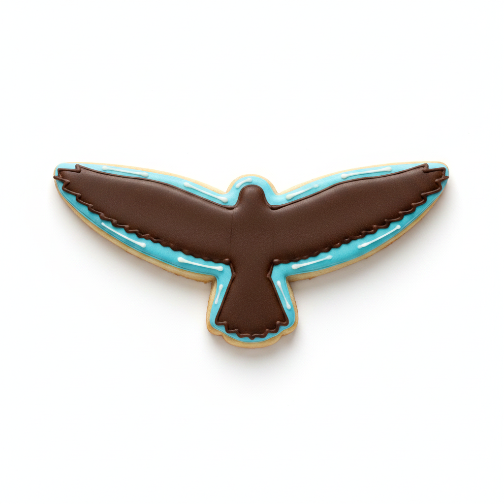 Falcon Cookie Cutter with Easy Push Design — photo 2