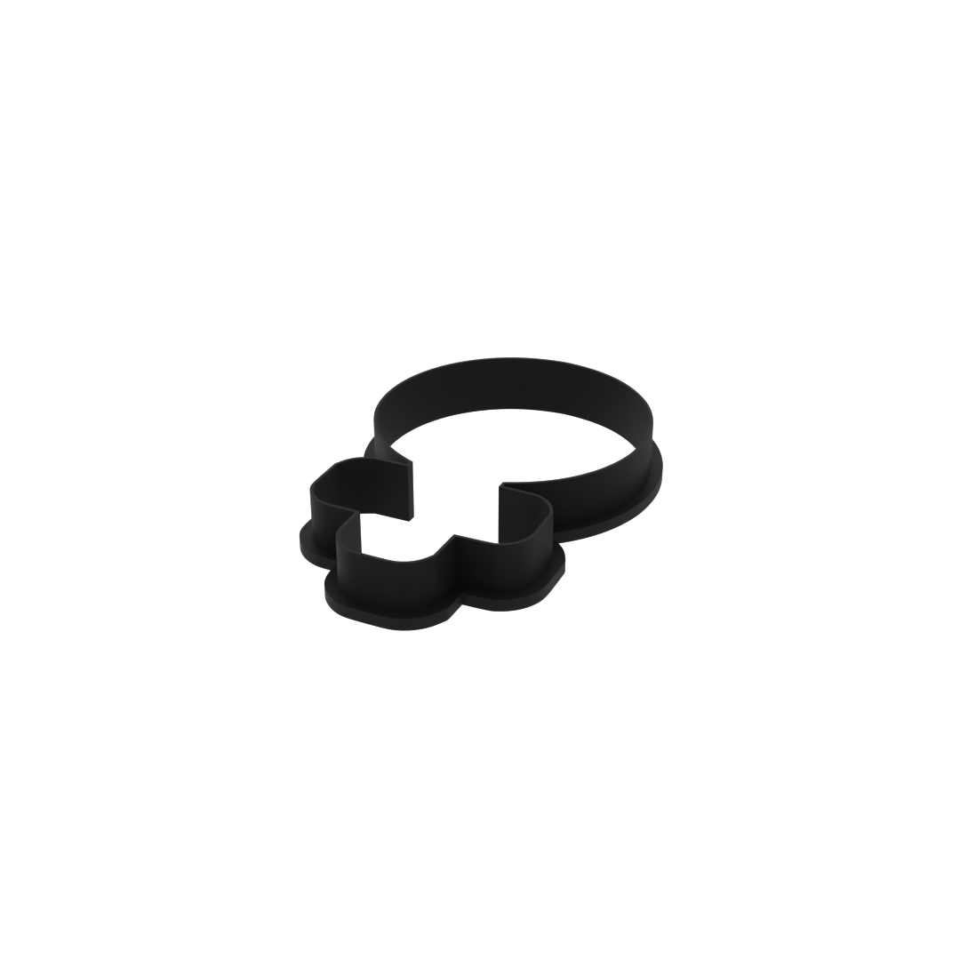 Female Icon Cookie Cutter with Easy Push Design — photo 4