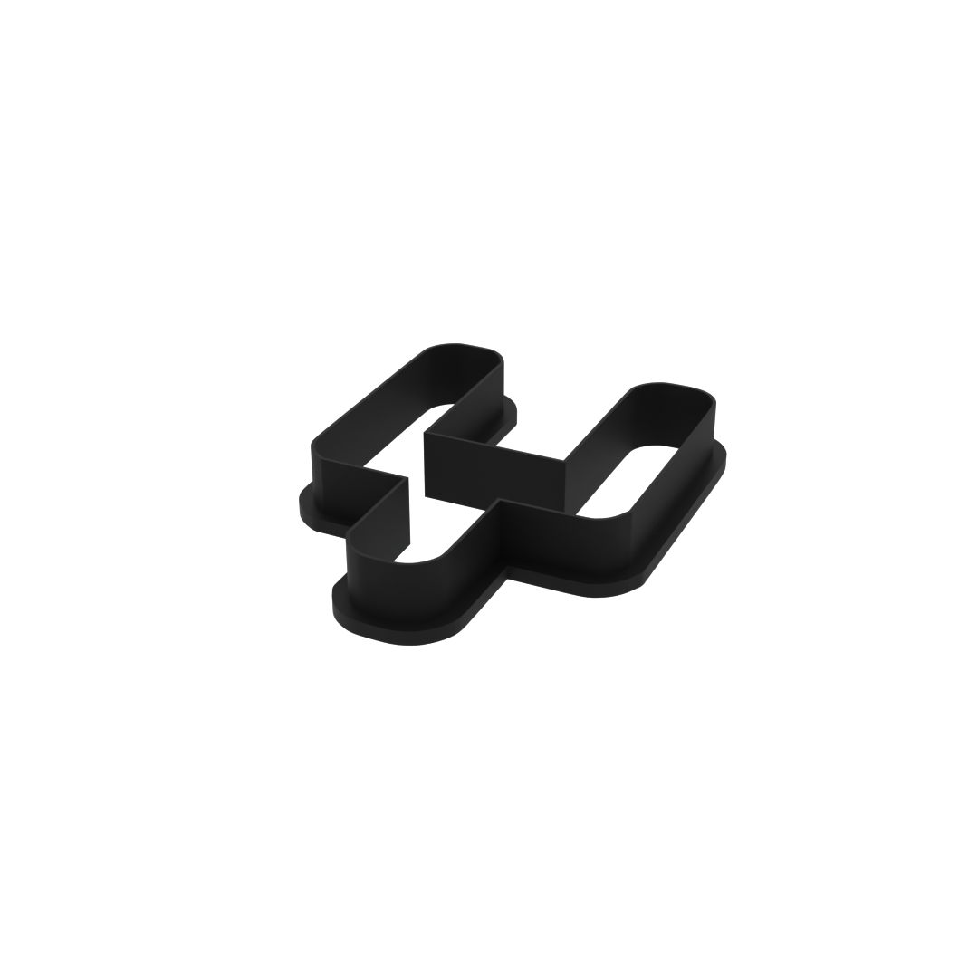 Field Goal Cookie Cutter with Easy Push Design — photo 4