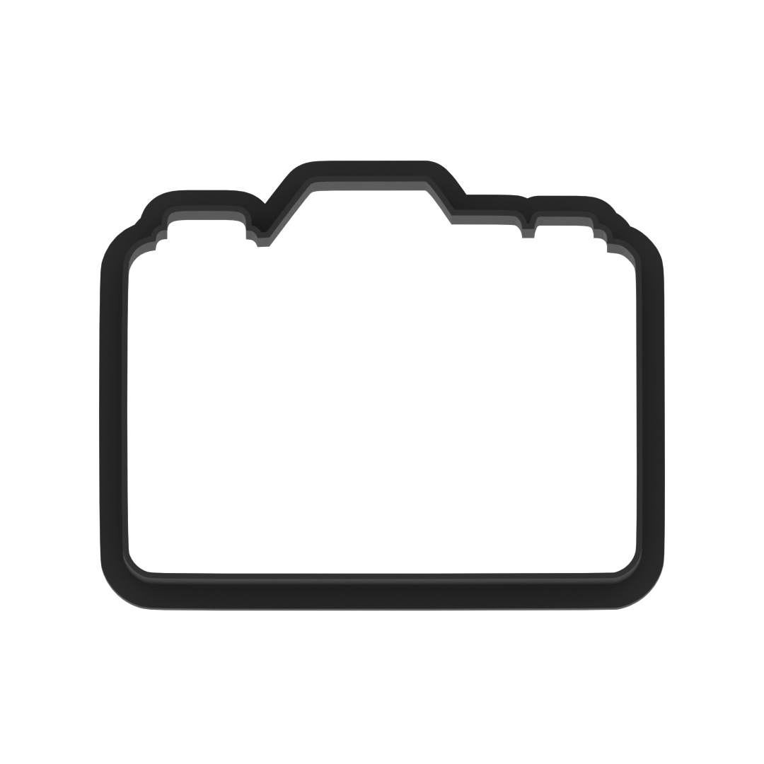 Film Camera Cookie Cutter with Easy Push Design — photo 5