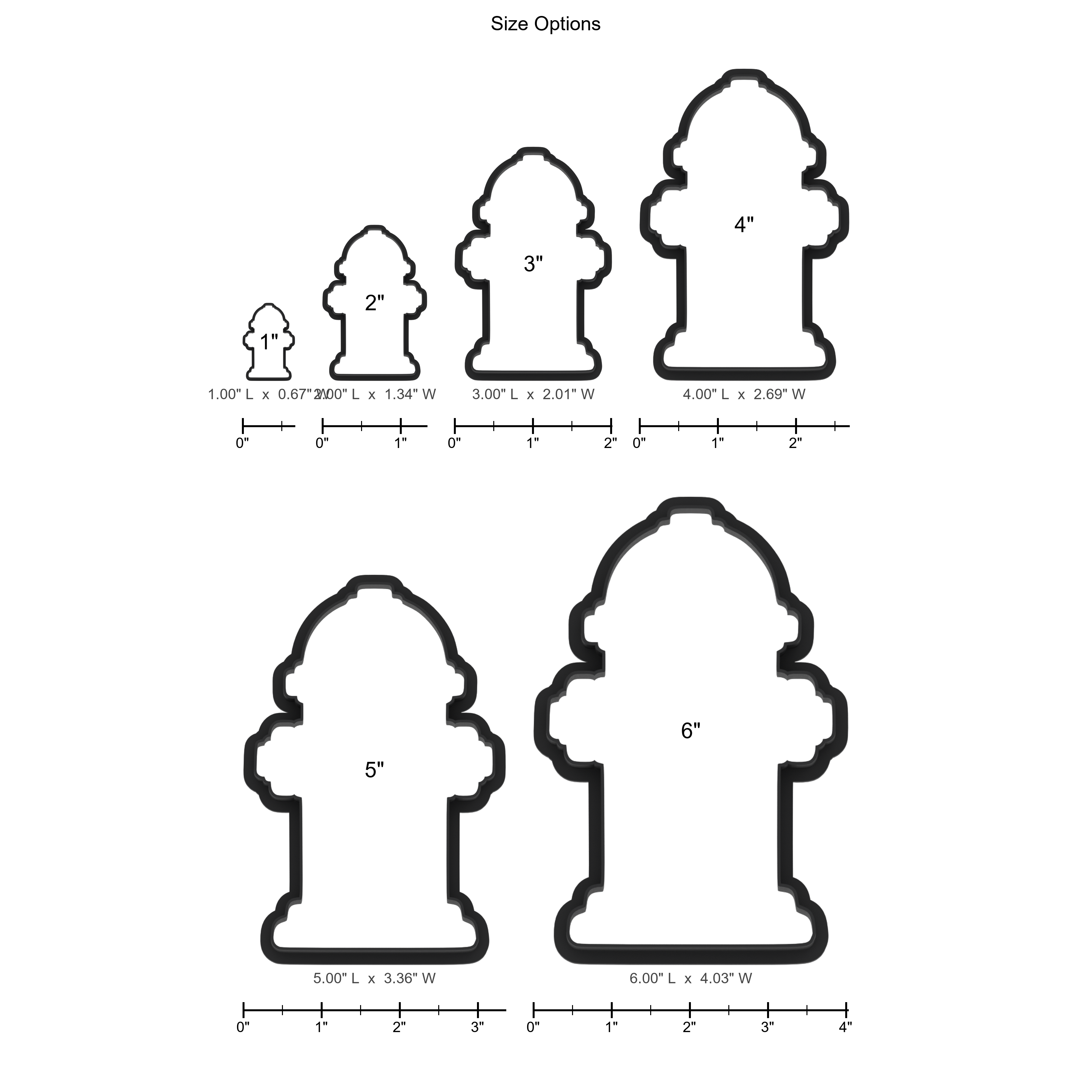 Fire Hydrant Cookie Cutter with Easy Push Design — photo 5