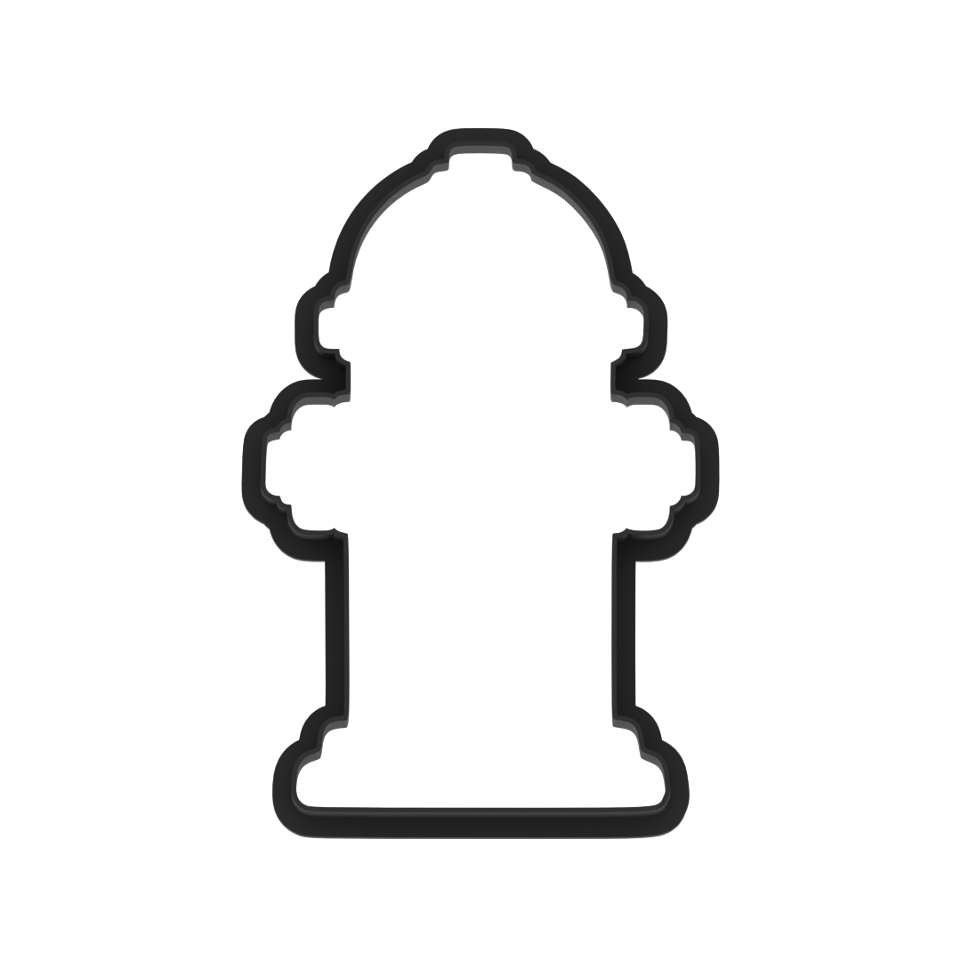 Fire Hydrant Cookie Cutter with Easy Push Design — photo 6