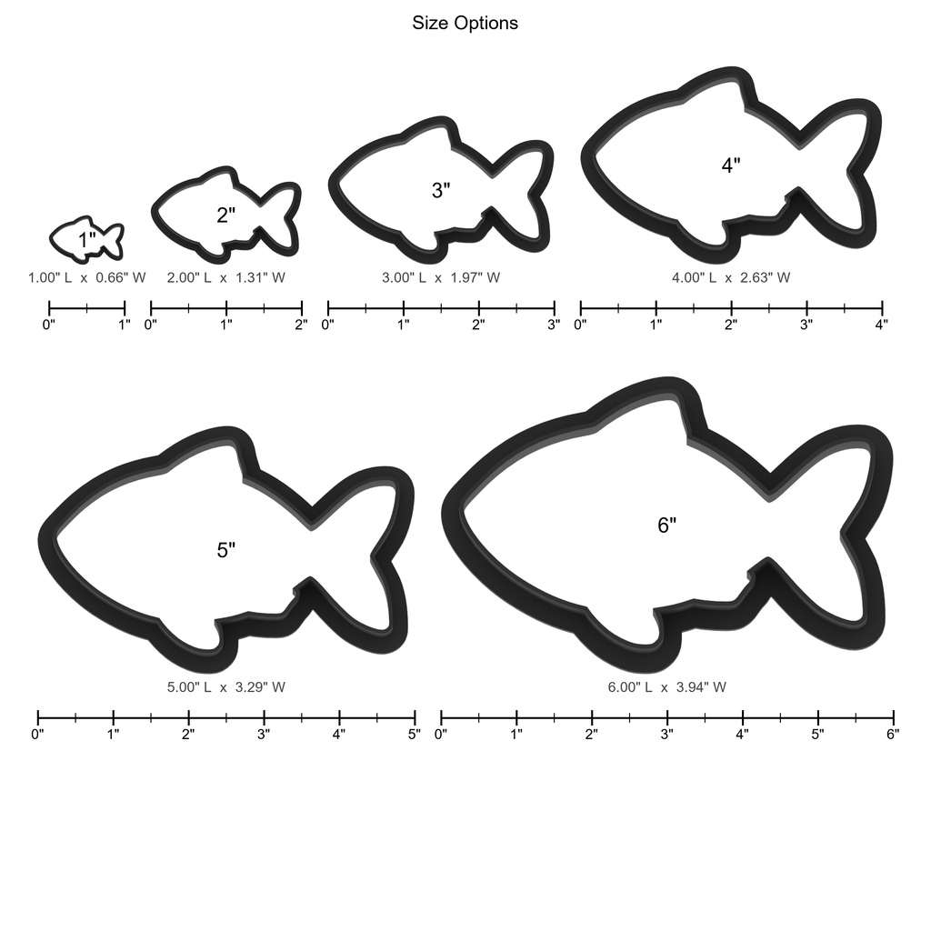Fish Cookie Cutter with Easy Push Design — photo 5