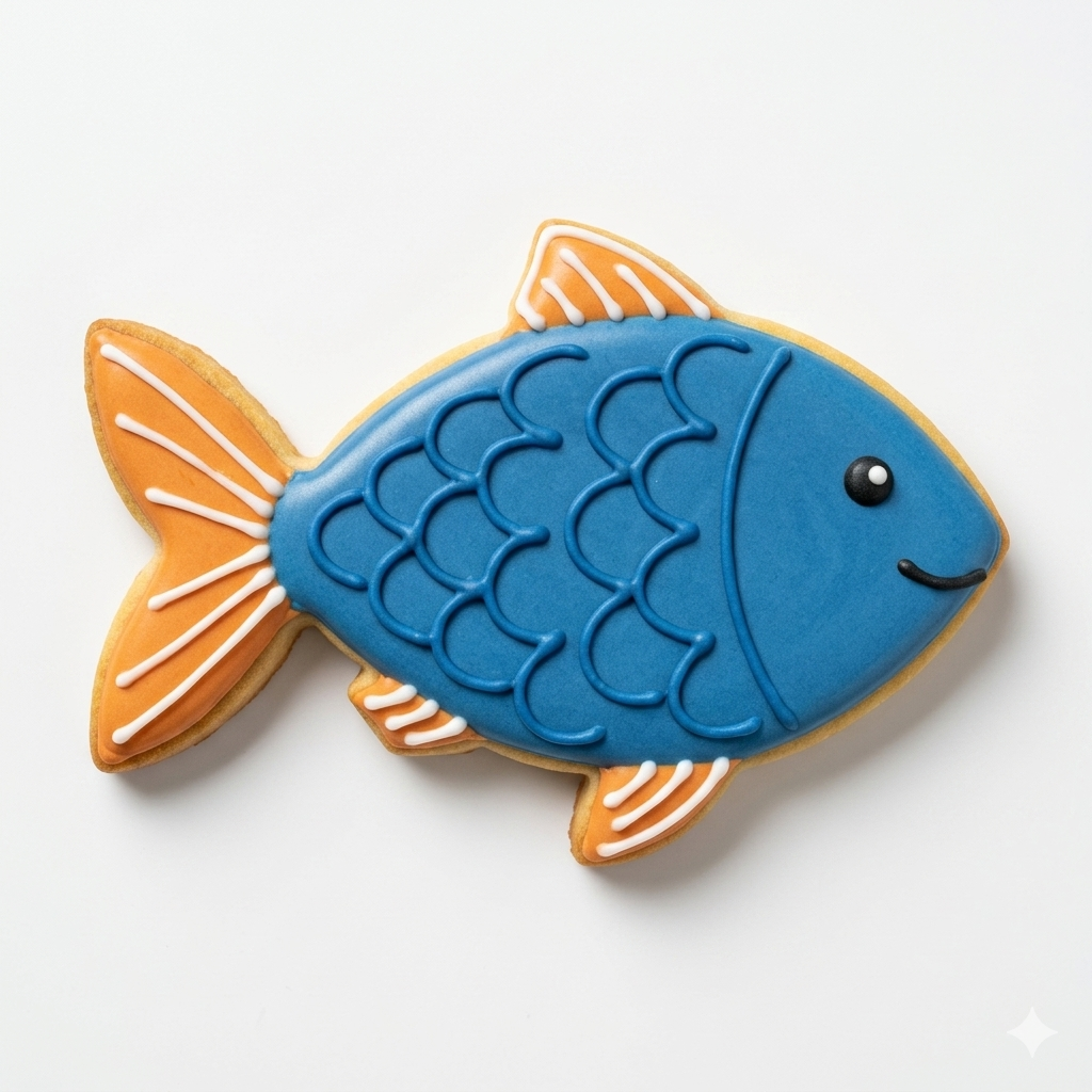 Fish Cookie Cutter with Easy Push Design — photo 2