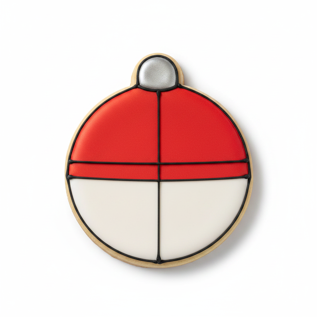 Fishing Bobber Cookie Cutter with Easy Push Design — photo 2