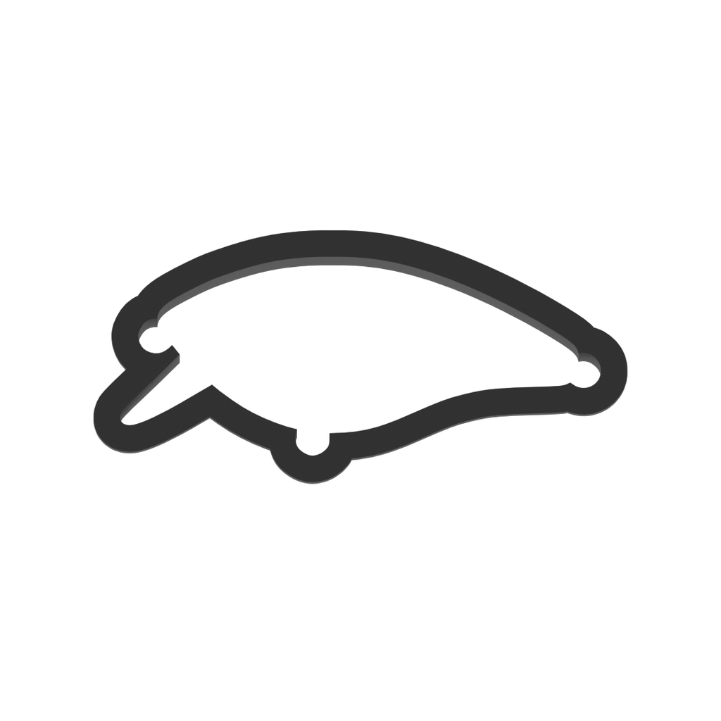 Fishing Lure Cookie Cutter with Easy Push Design — photo 3