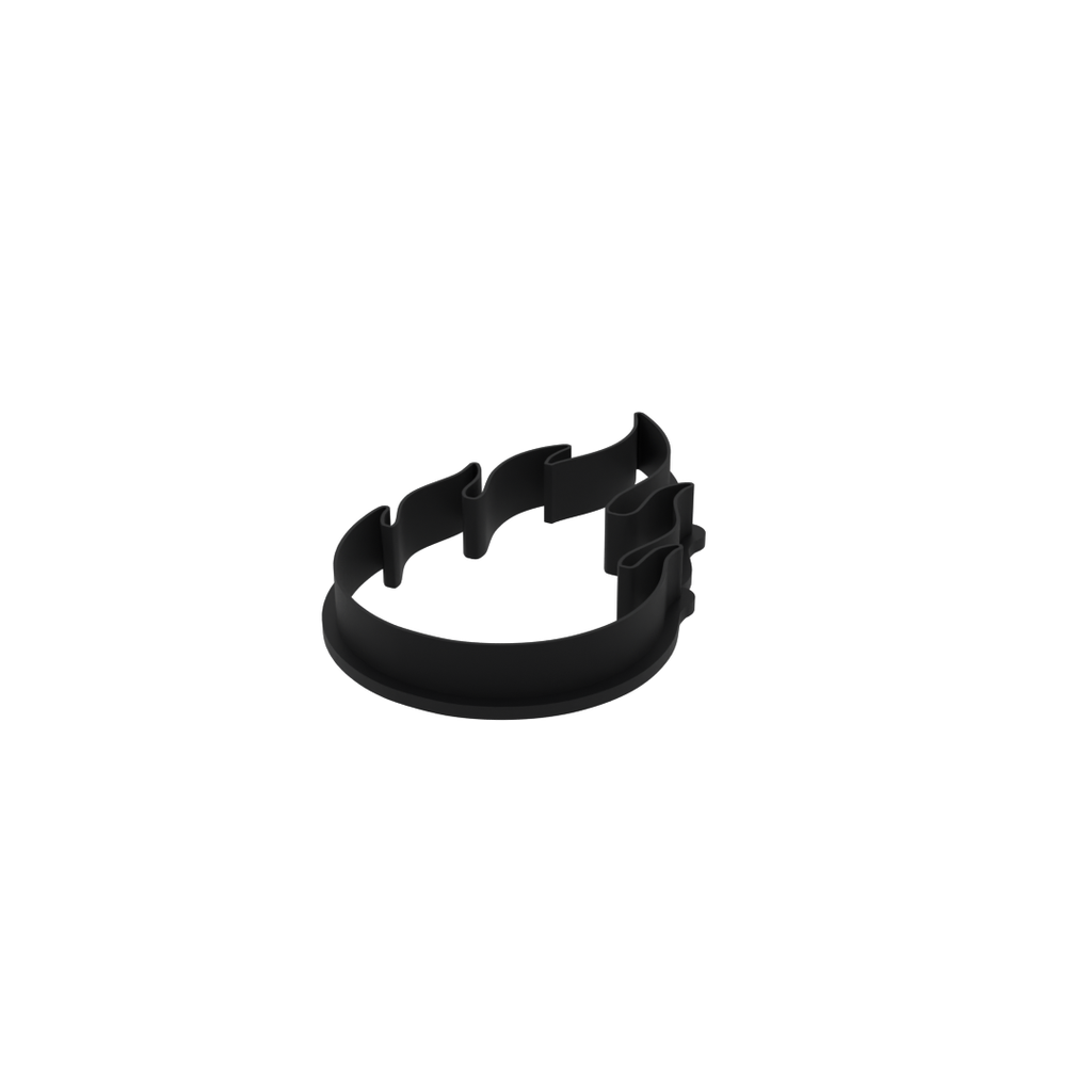 Flame Cookie Cutter with Easy Push Design — photo 4