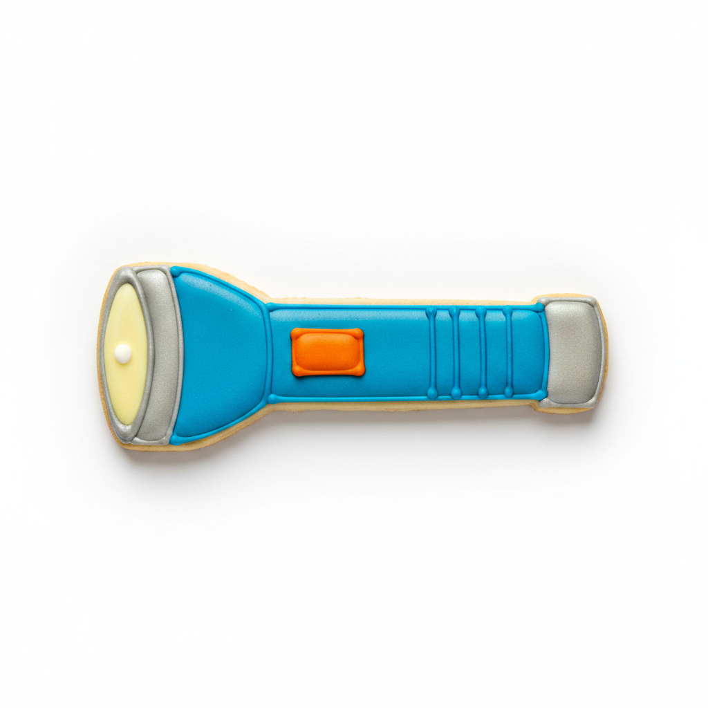 Flashlight Cookie Cutter with Easy Push Design — photo 2