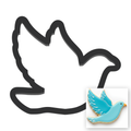 Flying Bird Cookie Cutter with Easy Push Design — main photo