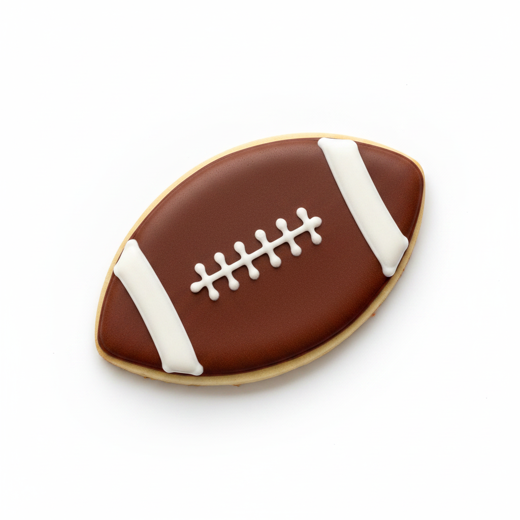 Football Cookie Cutter with Easy Push Design — photo 2