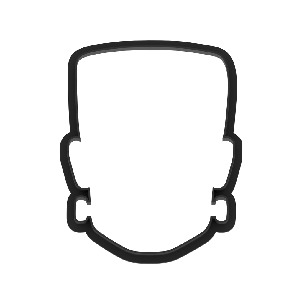 Frankenstein Head Cookie Cutter with Easy Push Design — photo 6