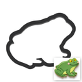 Frog Cookie Cutter with Easy Push Design — main photo