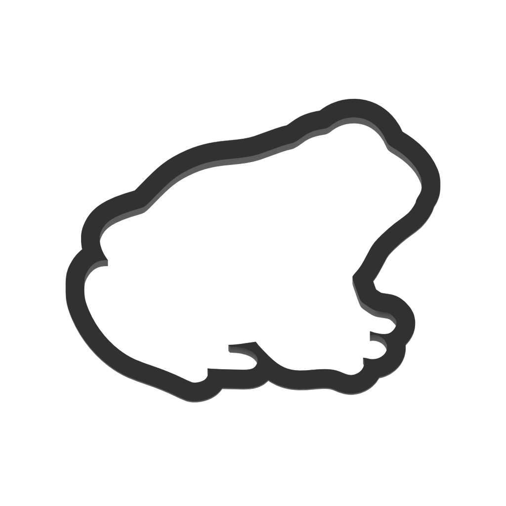 Frog Cookie Cutter with Easy Push Design — photo 3