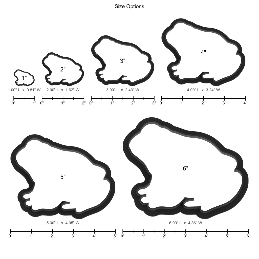 Frog Cookie Cutter with Easy Push Design — photo 5