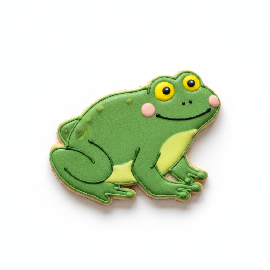 Frog Cookie Cutter with Easy Push Design — photo 2
