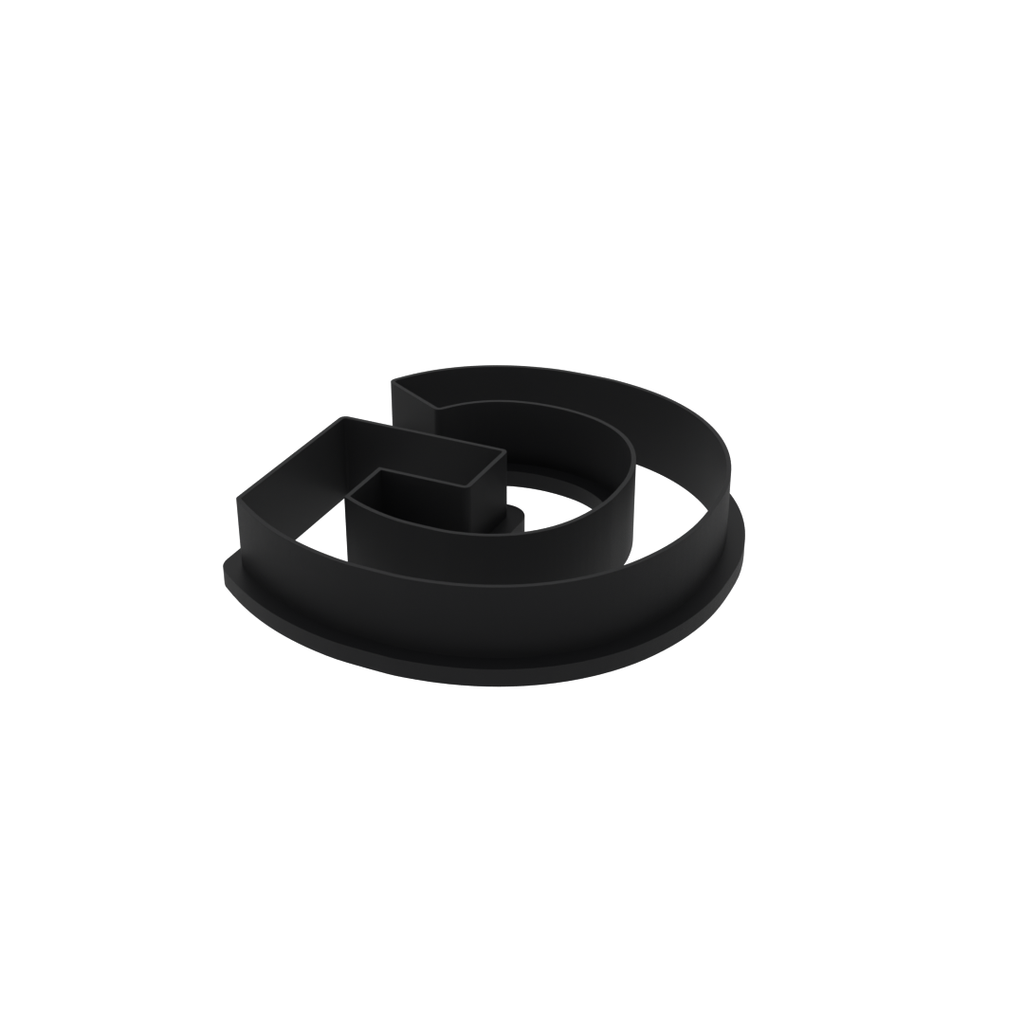 G Capital Block Letter Cookie Cutter with Easy Push Design — photo 4