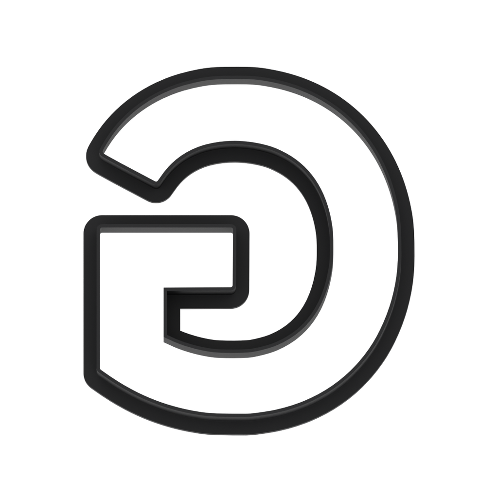 G Capital Block Letter Cookie Cutter with Easy Push Design — photo 6