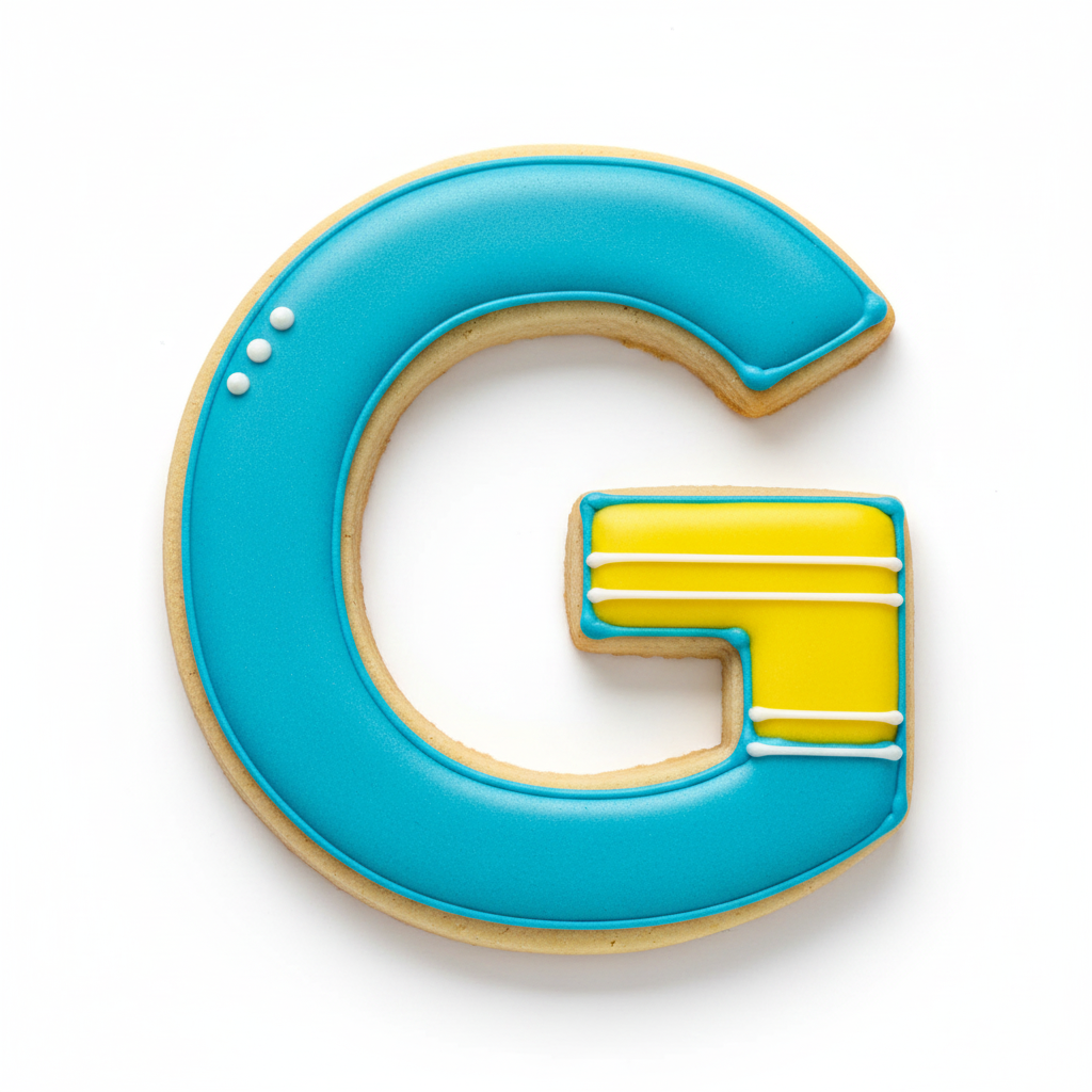 G Capital Block Letter Cookie Cutter with Easy Push Design — photo 2