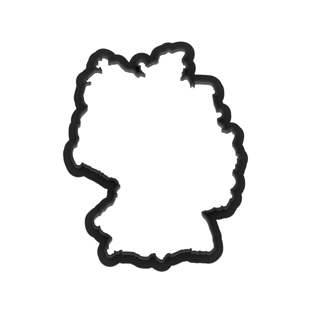 Germany Country Cookie Cutter with Easy Push Design — photo 6
