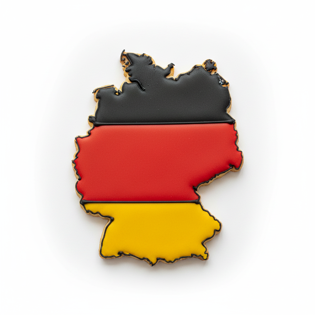 Germany Country Cookie Cutter with Easy Push Design — photo 2