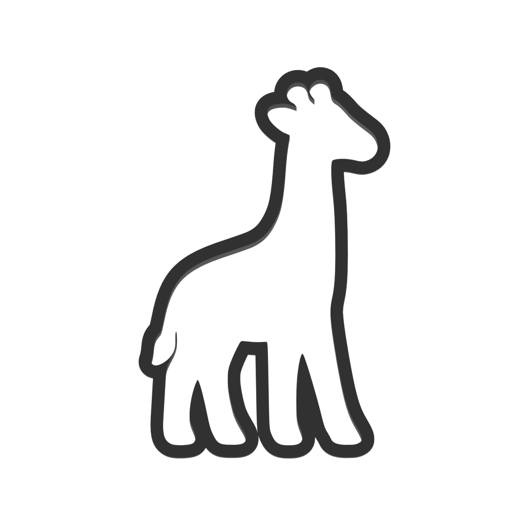 Giraffe Cookie Cutter with Easy Push Design — photo 3