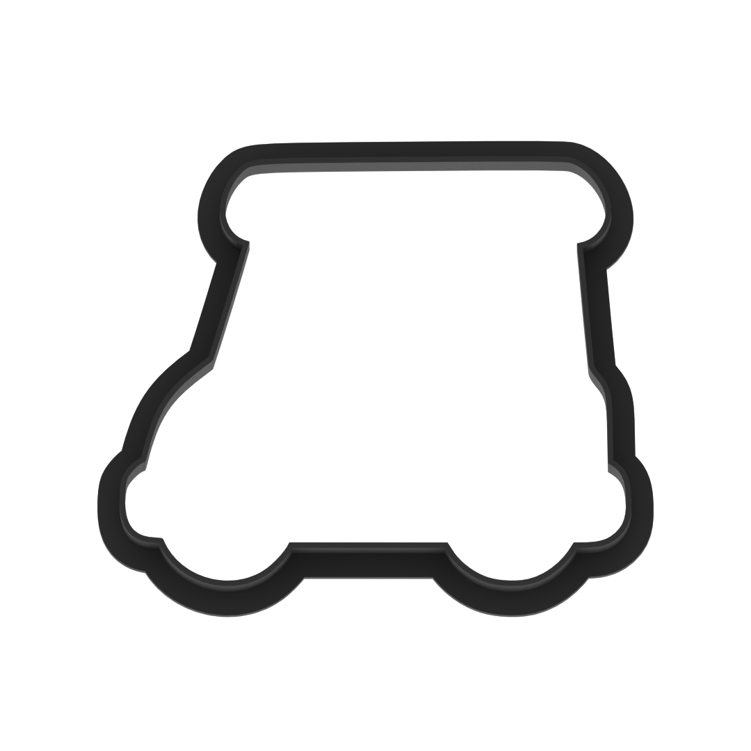 Golf Cart Cookie Cutter with Easy Push Design — photo 6