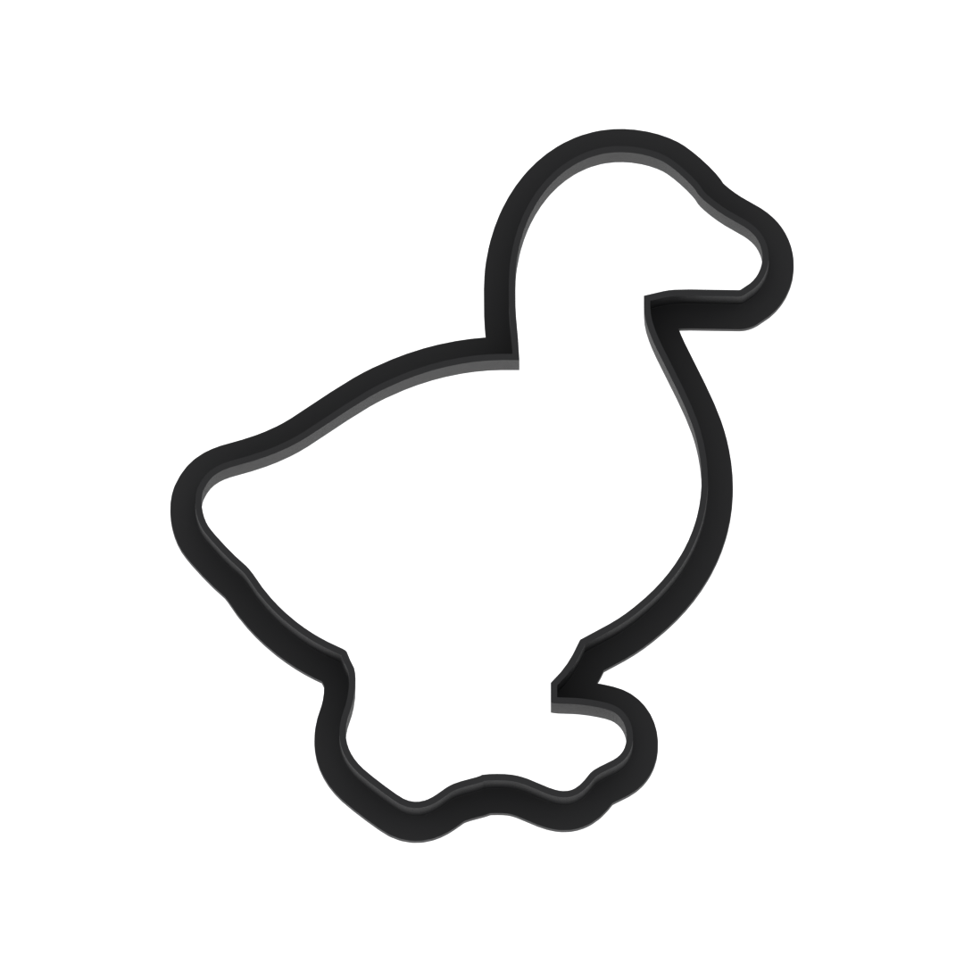 Goose Cookie Cutter with Easy Push Design — photo 5