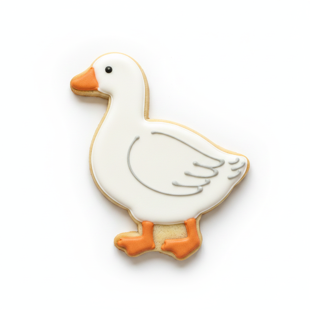 Goose Cookie Cutter with Easy Push Design — photo 2
