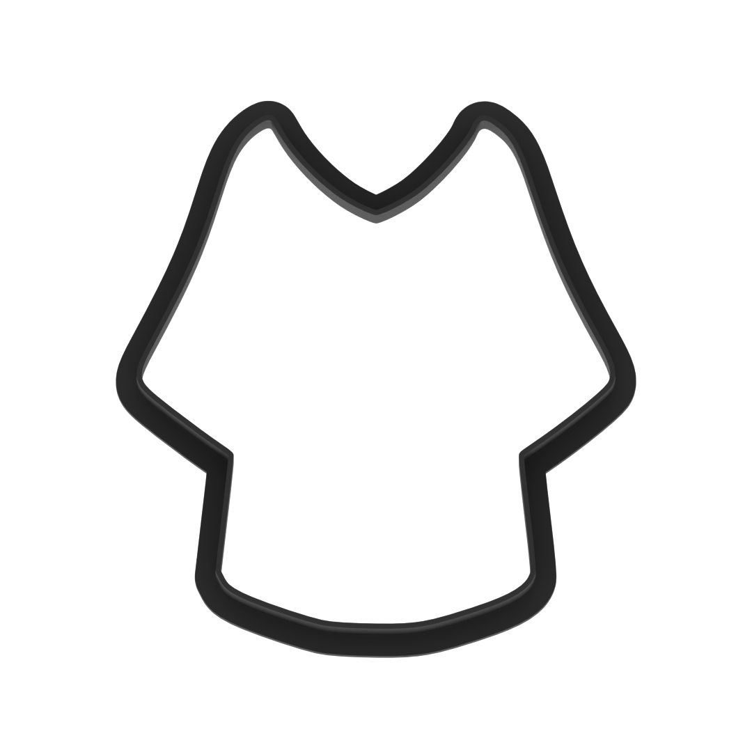 Graduation Gown Cookie Cutter with Easy Push Design — photo 6