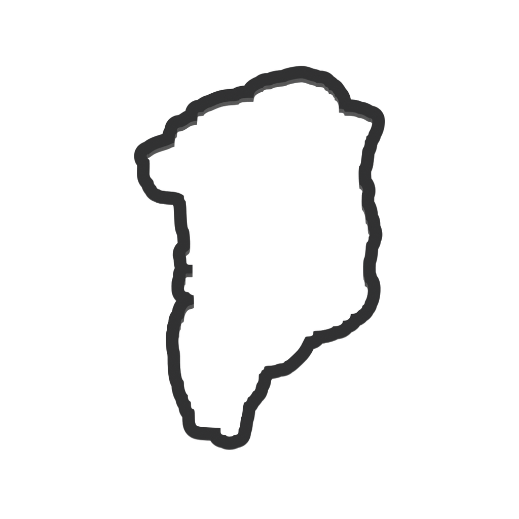 Greenland Cookie Cutter with Easy Push Design — photo 3