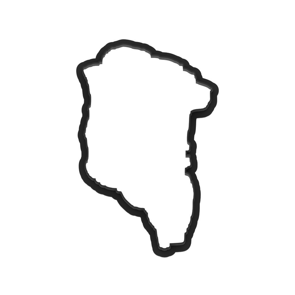 Greenland Cookie Cutter with Easy Push Design — photo 5
