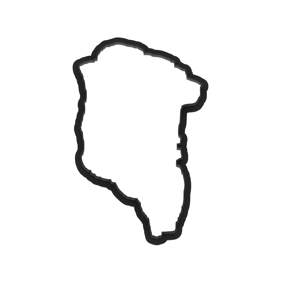 Greenland Cookie Cutter with Easy Push Design — photo 5